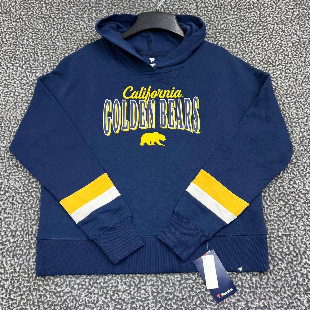 California Golden Bears Hoodie Women Medium Fanatics Pullover Long Sleeve New M